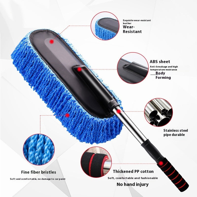 Mop Automotivo Premium UltraSoft com Cabo Extensor