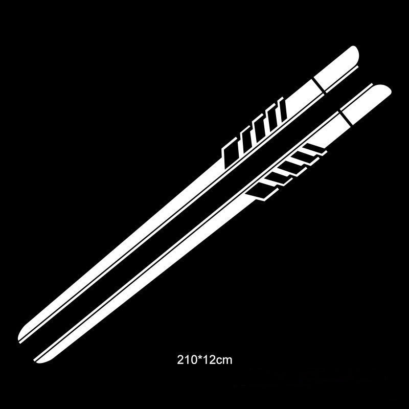 Faixa Lateral Esportiva Automotiva (Par)